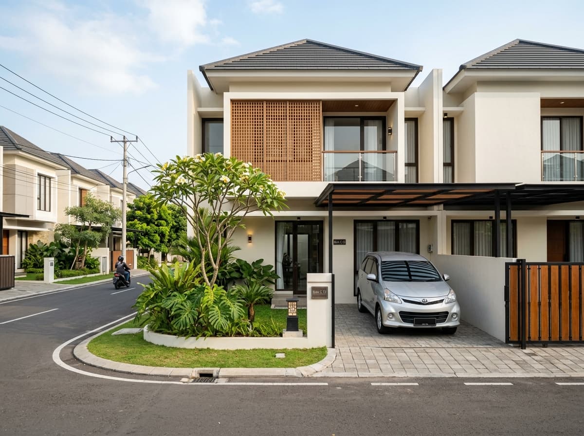 Rumah 2 Lantai Cluster Puri Surya Jaya